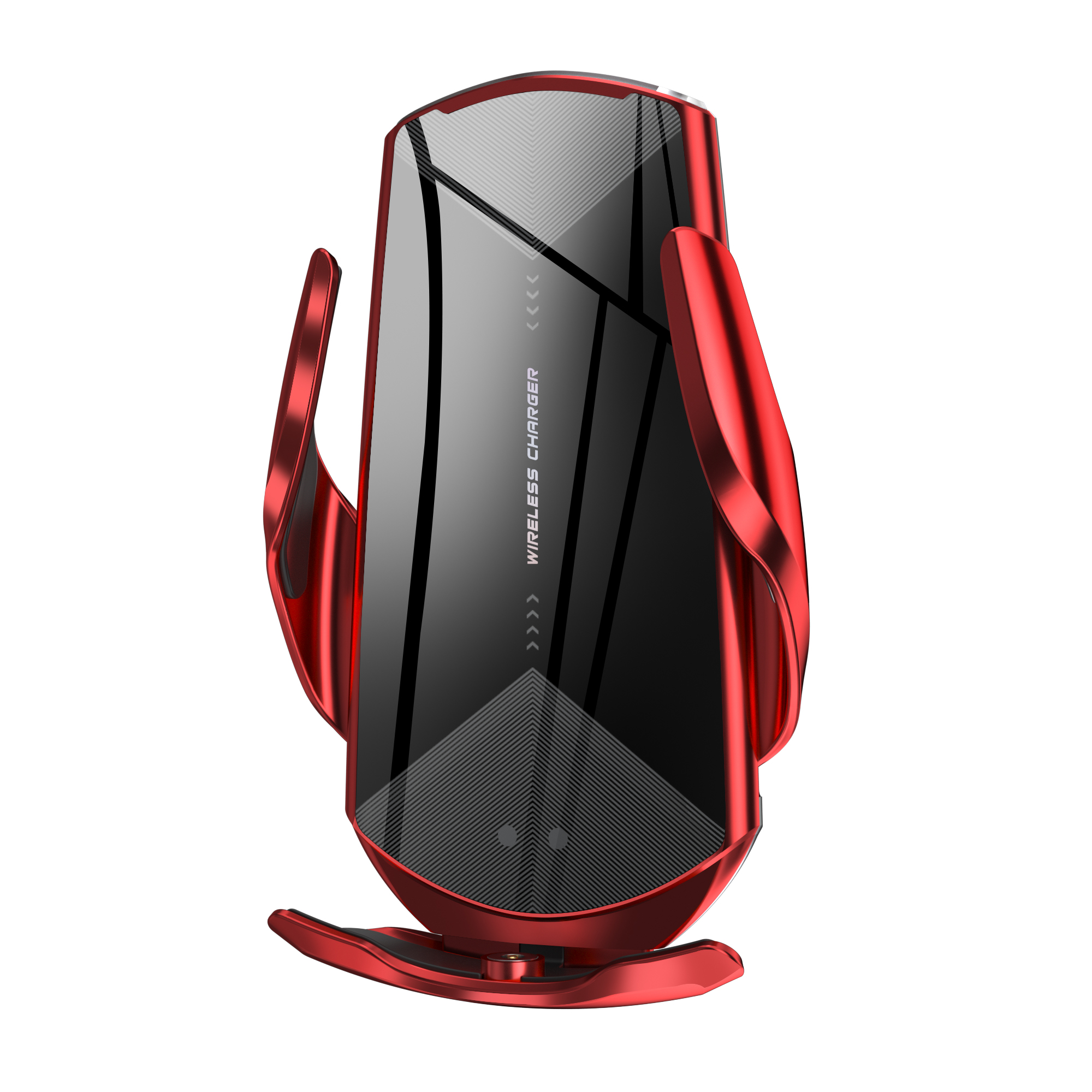 Amazon горячая Распродажа, установленное на вентиляционное отверстие Q2 15 Вт Быстрое беспроводное автомобильное зарядное устройство с инфракрасным автоматическим датчиком для смартфона