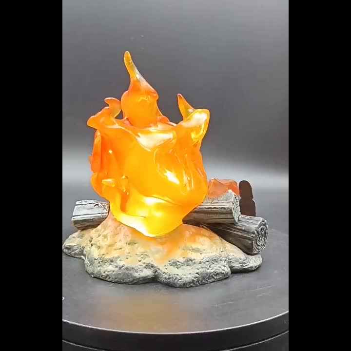 Anime Kosmetiktasche Mit Feuerdämon-Spruch – Wasserdicht, 23,5x17 Cm, Perfekt Für Fans Von „Howl’s Moving Castle“