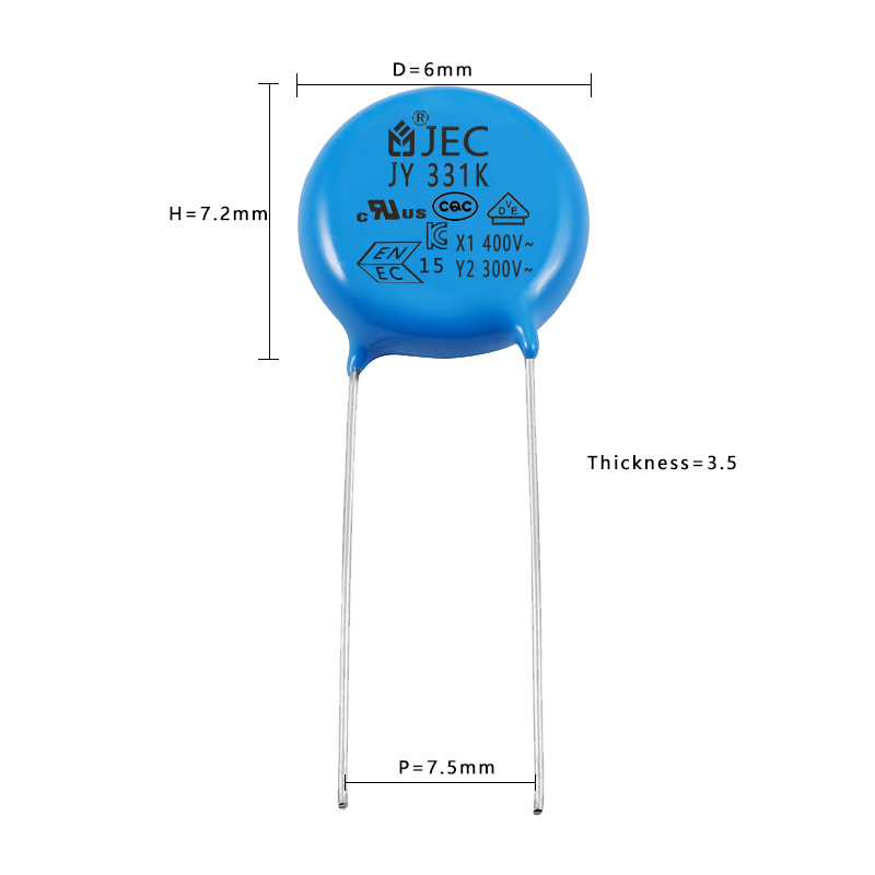 Y2 capacitor102-250VAC 1NF 20PCS