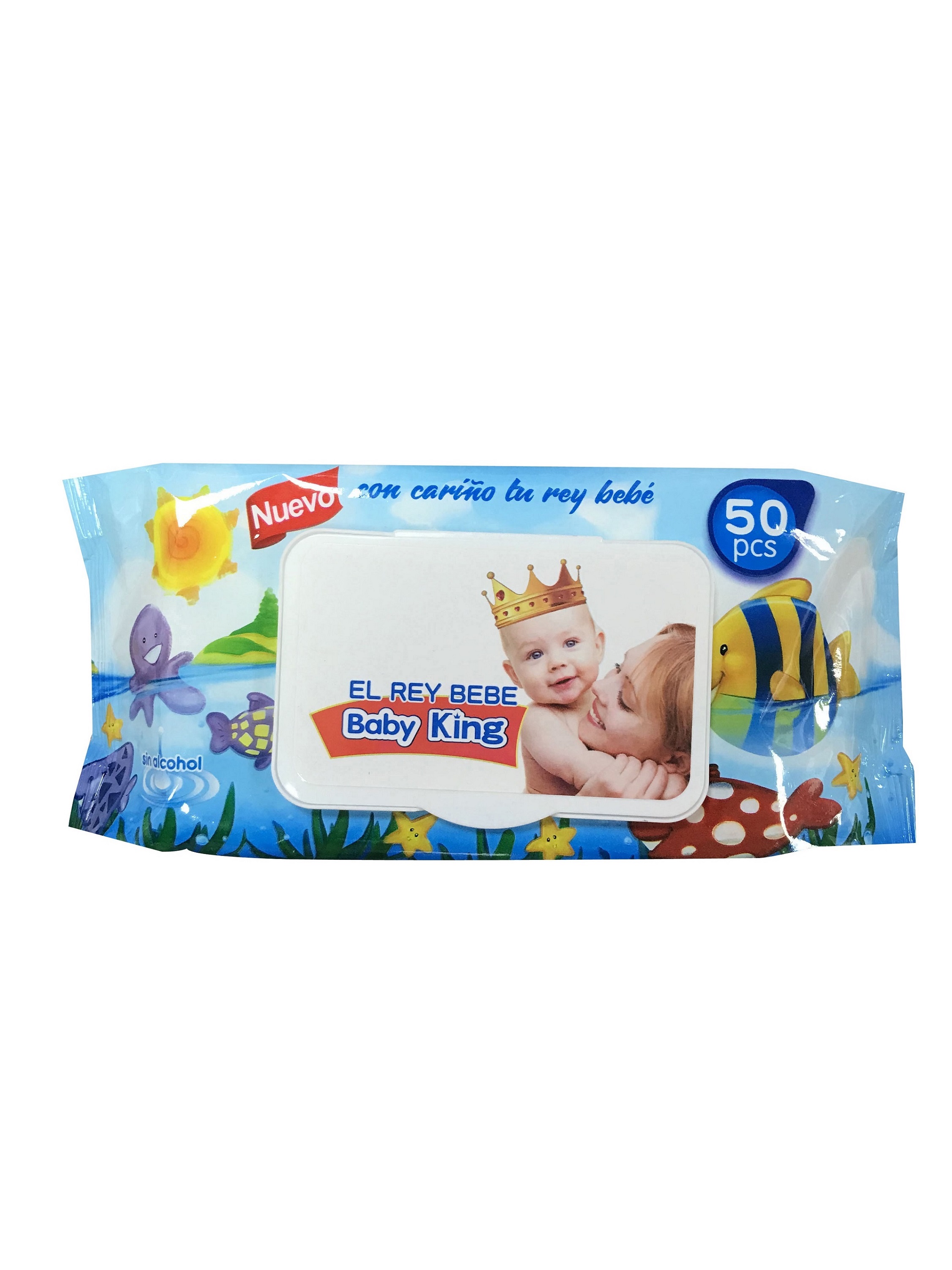 Alcohol Disinfecting Wipes for Skin Antiseptic Cleaning 50wipes