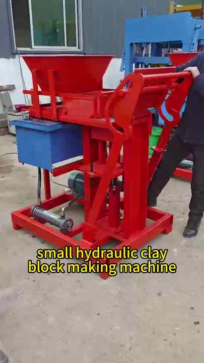 2026 QT2-25 FUDA Manual Interlock Block Making Machine Hydraulic ...