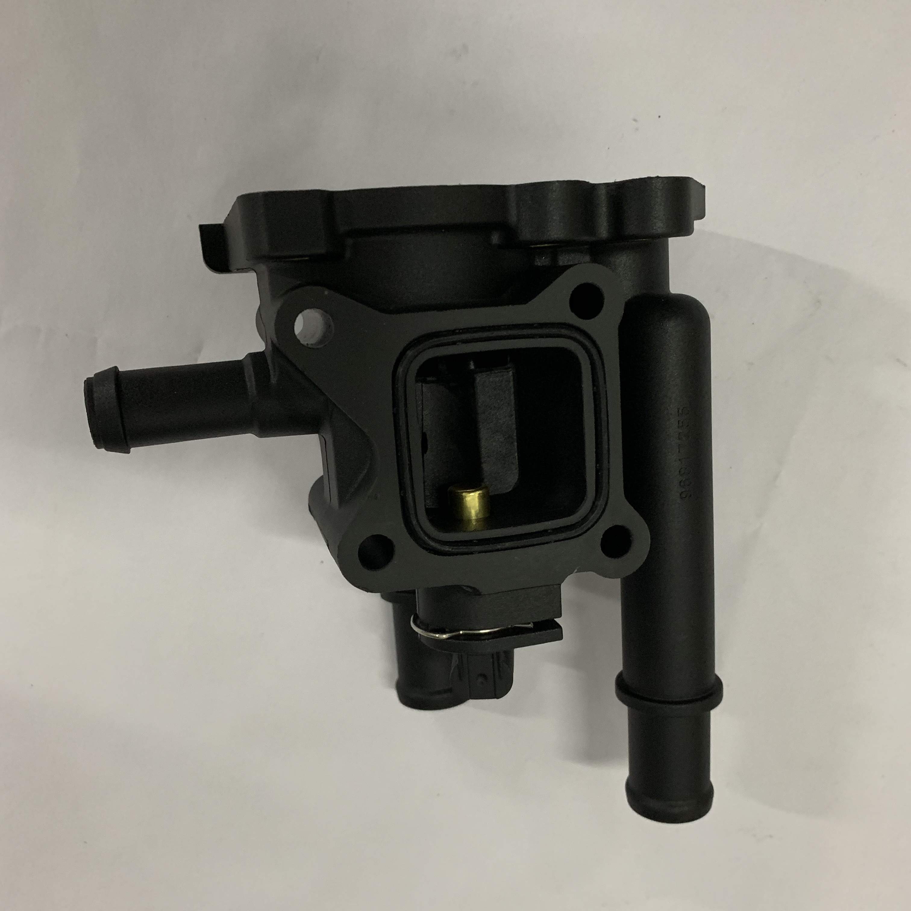 OKAY MOTOR Metal Coolant Thermostat Housing Assembly for 11-18 Chevrolet Cruze Sonic Trax 1.6L 1.8L
