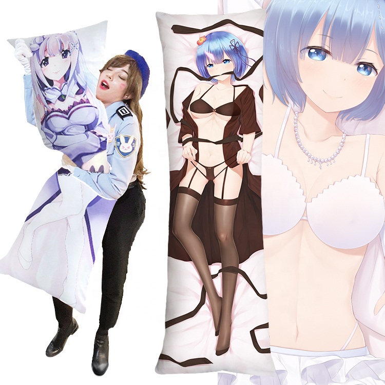 Naked anime body pillow