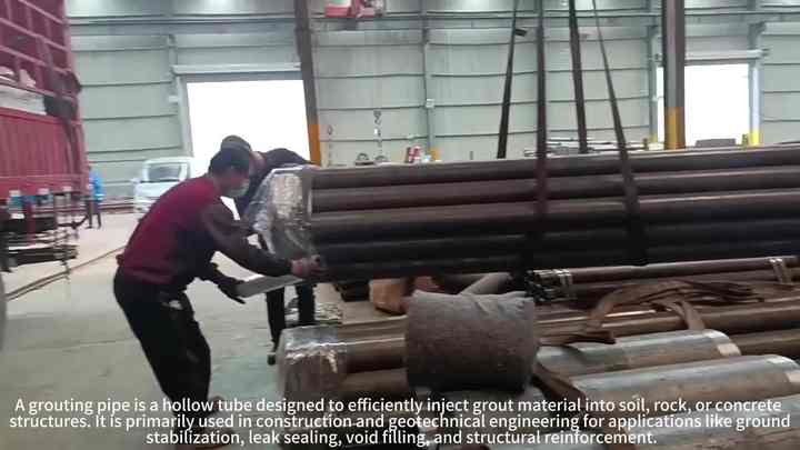 China Manufactured Seamless Steel Grouting Pipes Different Types for ...