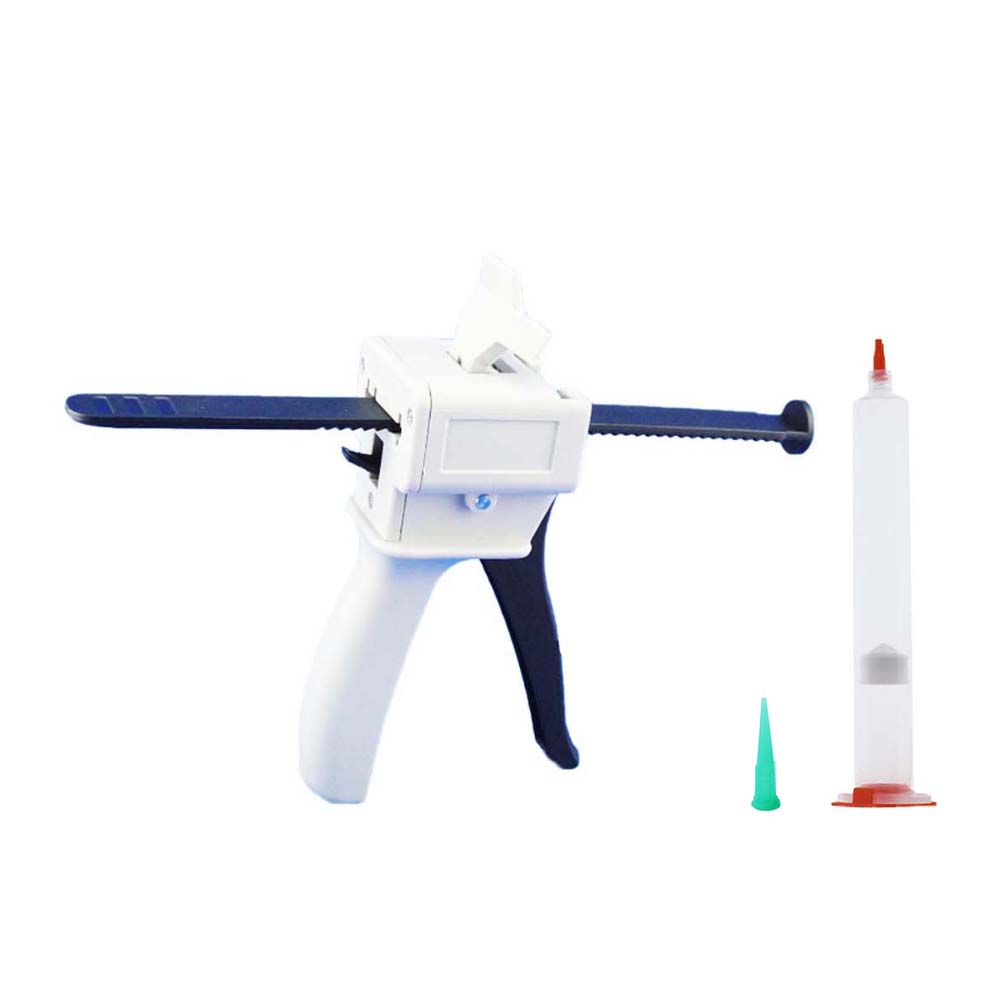 Вручную один жидкий клей пистолет 55cc общий 1 шт. + 55cc конусов 1 шт. + дозирования советы 1 шт.