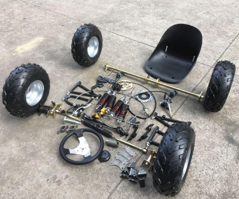 Pathwinder go kart axle