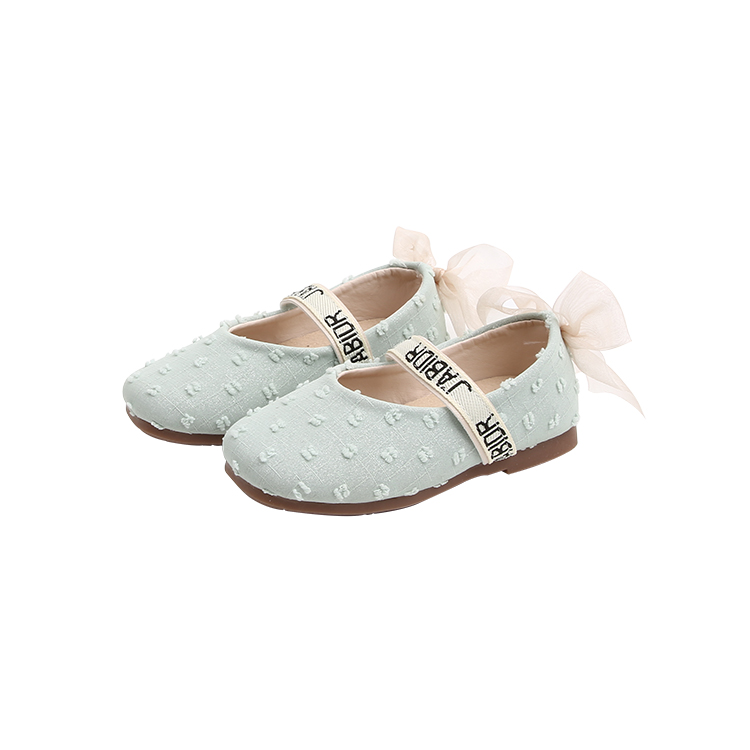 SUNNY Store 2018 Flower Girls Dress Ballet Flats Casual School Mary Jane Bow Shoes