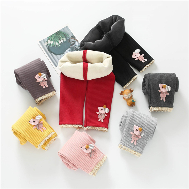 Feiming завод Гуанчжоу оптовая продажа зимние детские леггинсы для девочек детские леггинсы с флисом