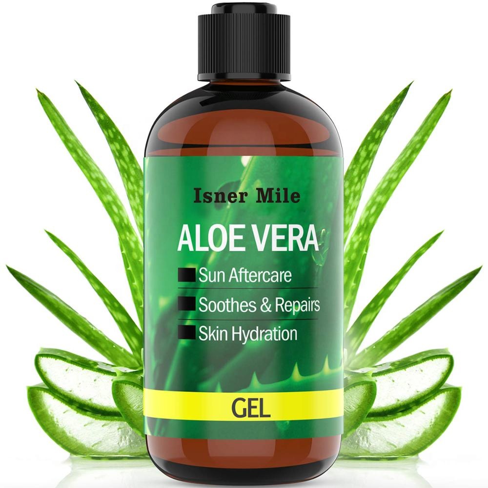 OEM/ODM Private Label Aloe Vera Gel for Sun Skin Care Aloe Vera Gel for Soothes and Repairs
