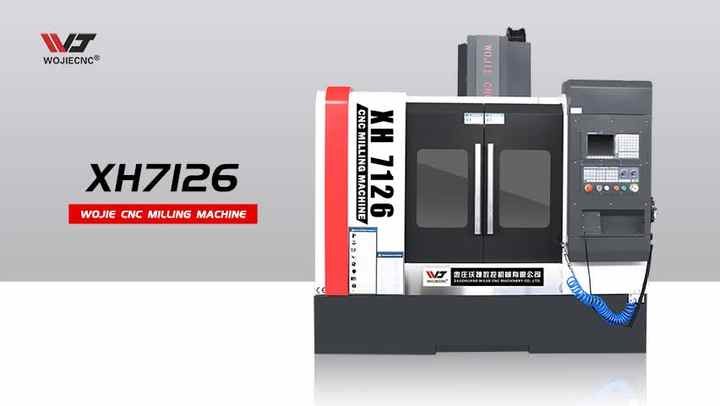 XH7126 Vertical CNC Milling Machine - High Precision 3 Axis