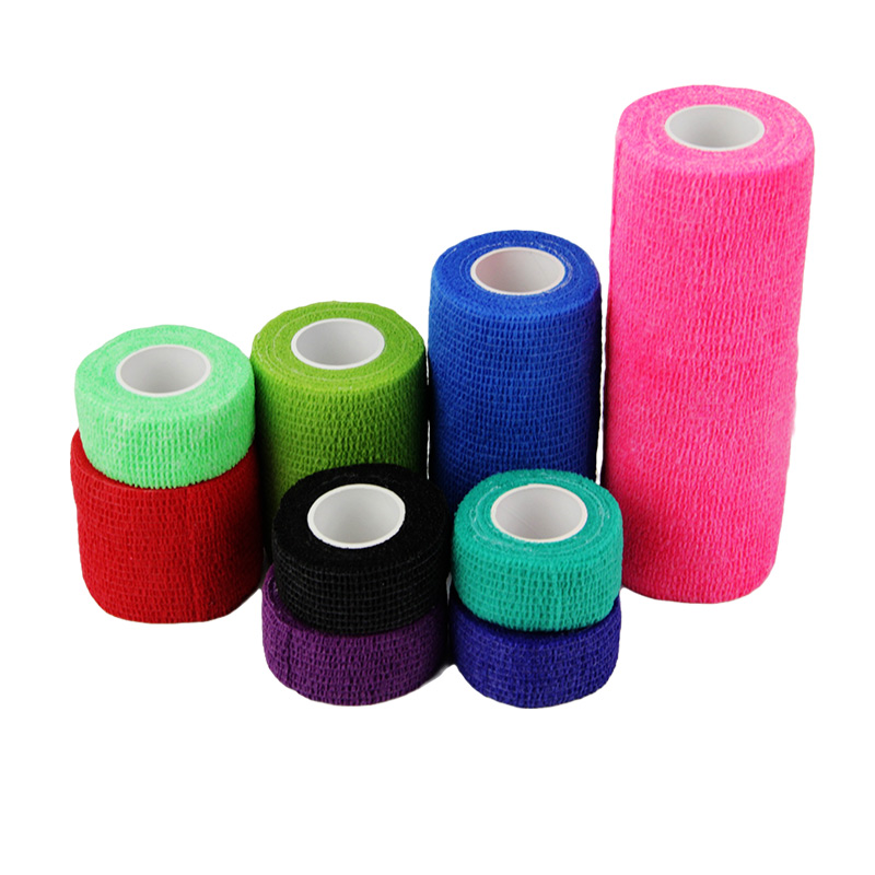 Оптовая продажа, эластичная хлопковая повязка для занятий спортом, йогой