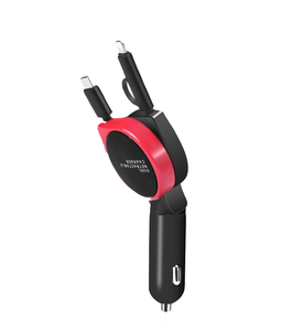 12-24V Быстрое Автомобильное зарядное устройство для мобильного телефона, портативное автомобильное зарядное устройство, автомобильное зарядное устройство типа C с кабелем