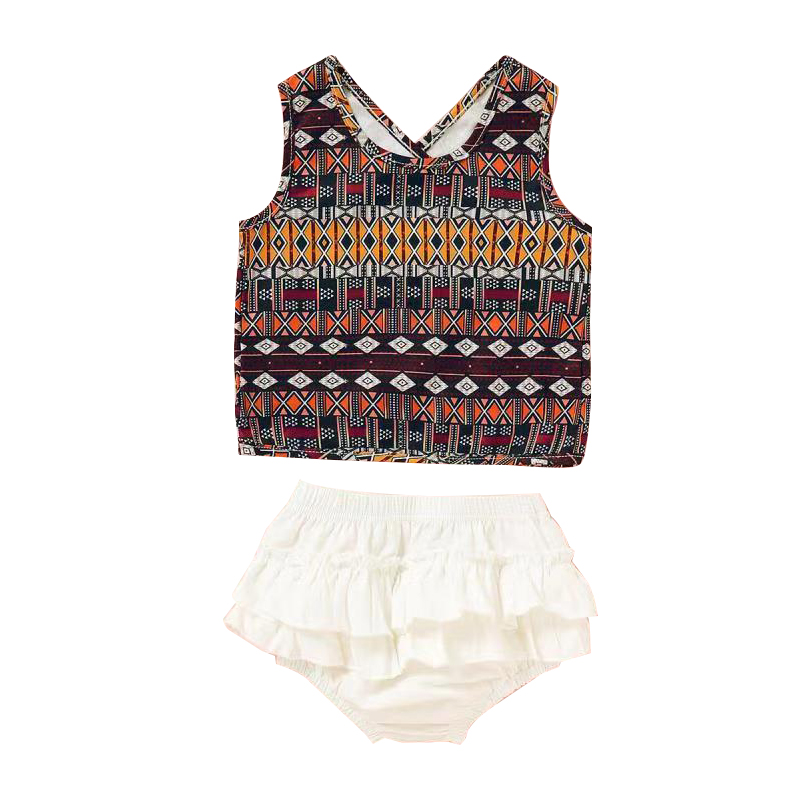 2021 детский топ и детские шорты и повязка на голову, комплект одежды из 3 предметов для маленьких девочек, комплект одежды