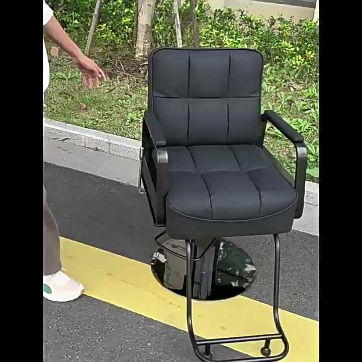 Modern Hydraulic Lift Portable Barber Chair Salon Furniture