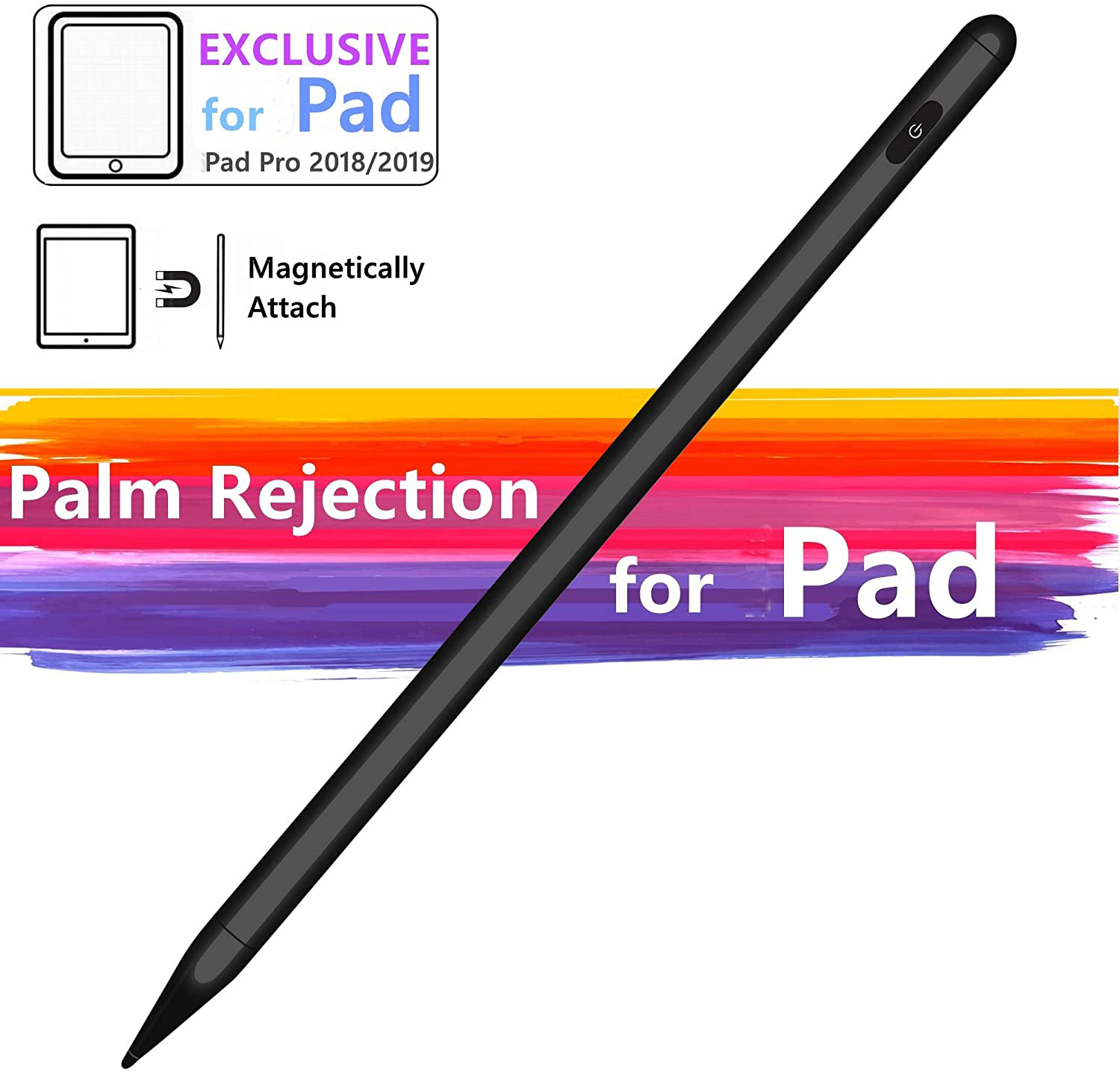 Новый активный стилус-карандаш для Pad 9,7 2018 Pro 11 12,9 Air 3 2019 10,2 mini 5