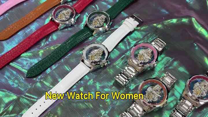 Luxury Stainless Steel Watches for Women and Men
