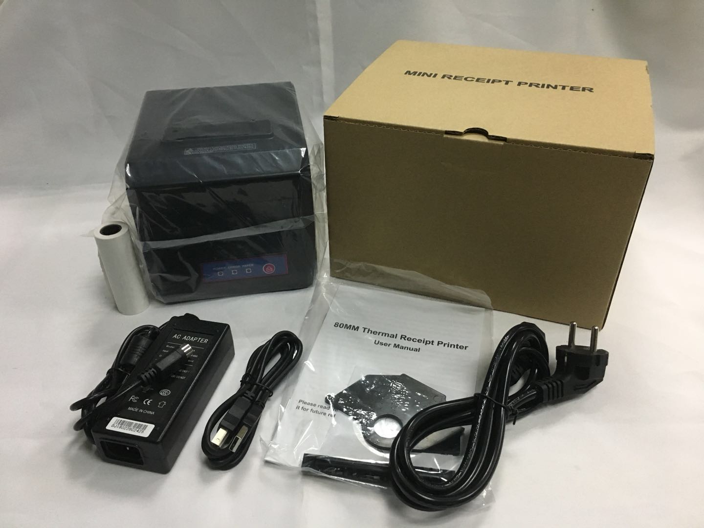 HOP-E801 300mm/S Speed Auto Cutter Best Quality Printer POS Android Cheap Receipt Thermal Printer 80mm