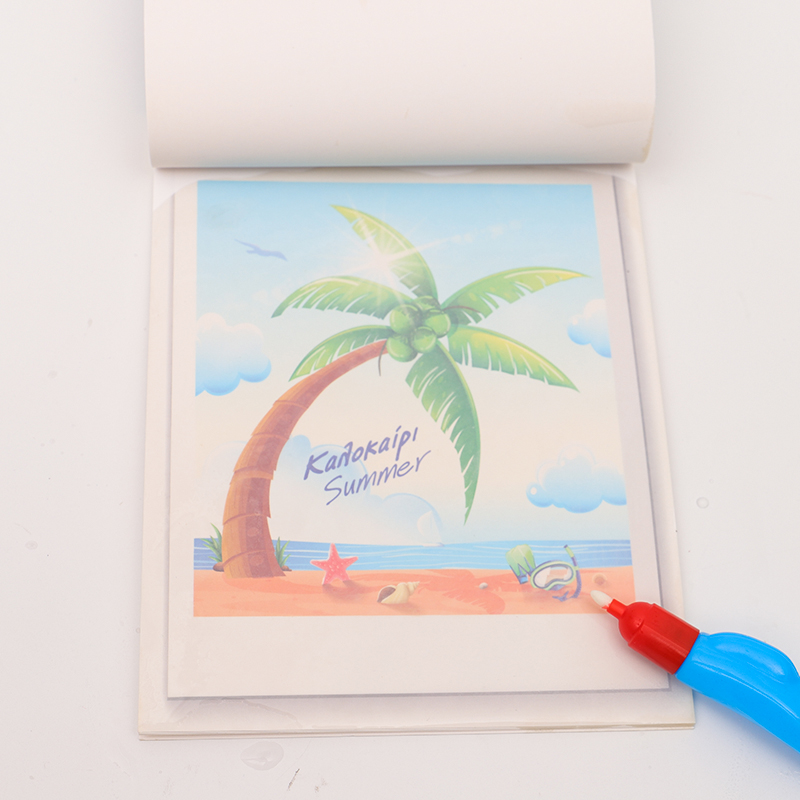 Индивидуальная детская Волшебная книга граффити, цветная Волшебная книга для учеников начальной школы