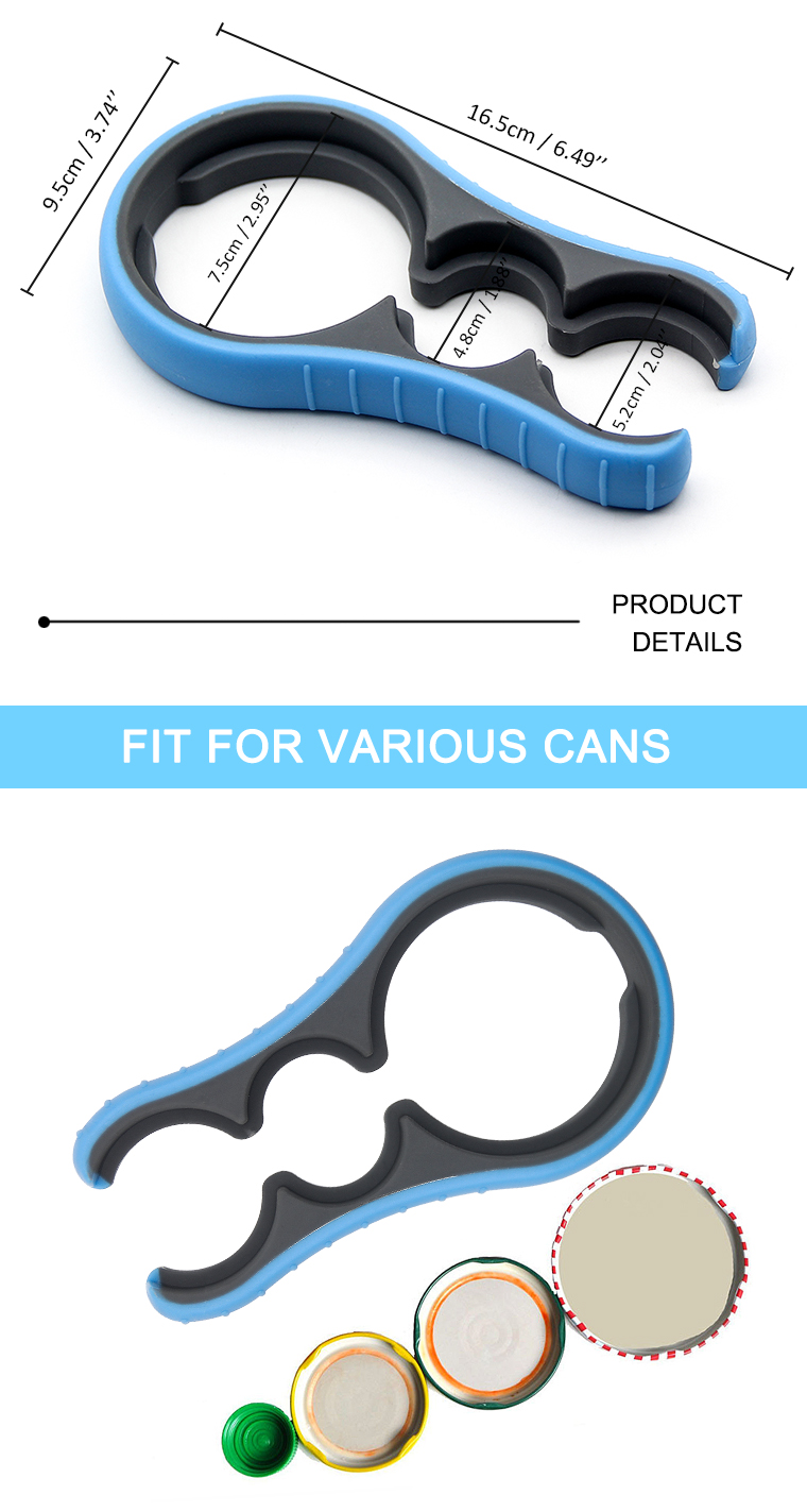 AMAZON PRODUCT PLASTIC KITCHEN ACCESSORIES CANS OPENER GADGETS 3 IN 1 CAN OPENER MANUAL