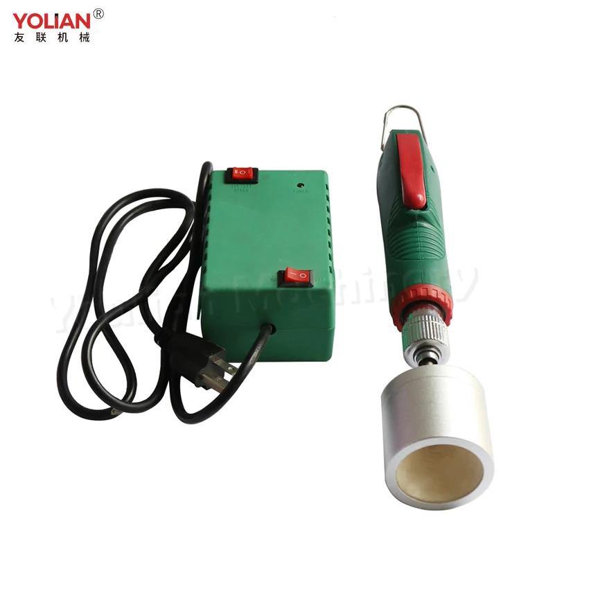 YL-D ручной откручивать винт/укупорочная линия запечатывания колпачка пластиковой бутылки и укупоривания колпачками