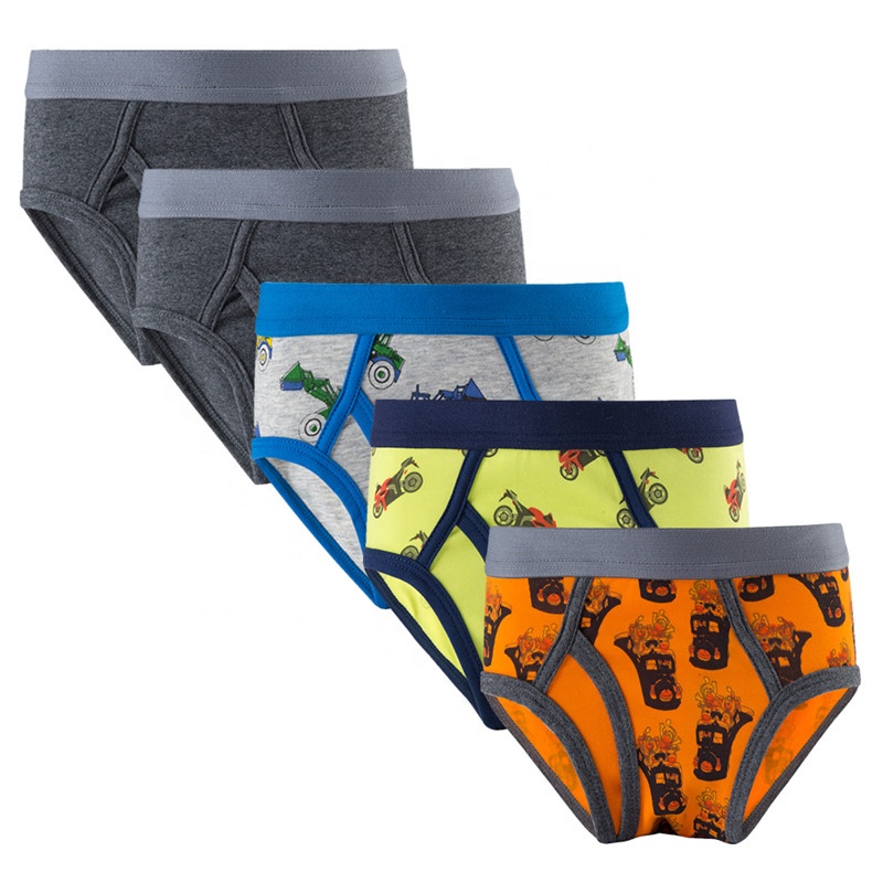 5 шт./упак. высокое качество трусики-шорты из хлопка с милым рисунком героев мультфильмов детские трусы-боксеры для мальчиков, Трусы-шорты, детское нижнее белье, нижнее белье для 1-12Year