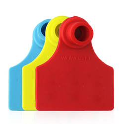 JCET001 Large Ear Tag for Cow/Pig Custom Pig Goat Cow Sheep Animal UHF RFID Ear Tag for Cattle