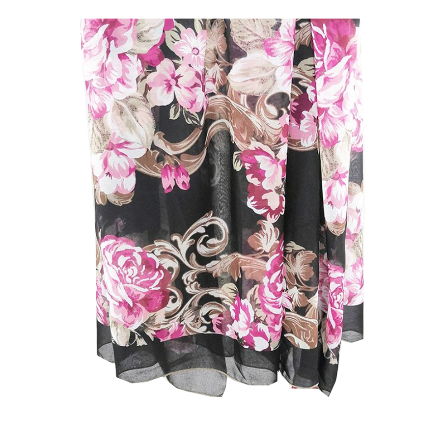 Супер швейцарская вуаль, ткань с высоким кручением для женского шарфа и суданского туба