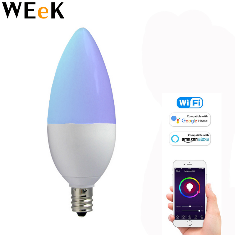 candelabra smart bulbs alexa