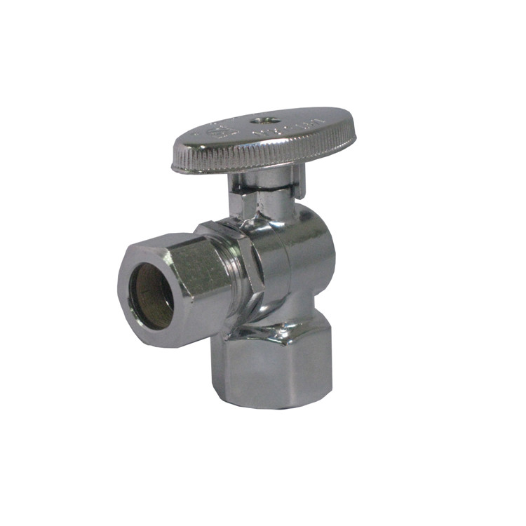 New type water angle valve brass angle stop valve with water interface IRON PIPE INLET