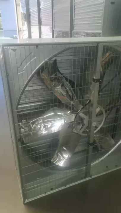 54インチ大型風量牛舎換気冷却ファン、可変サイズ、壁掛けボックス型