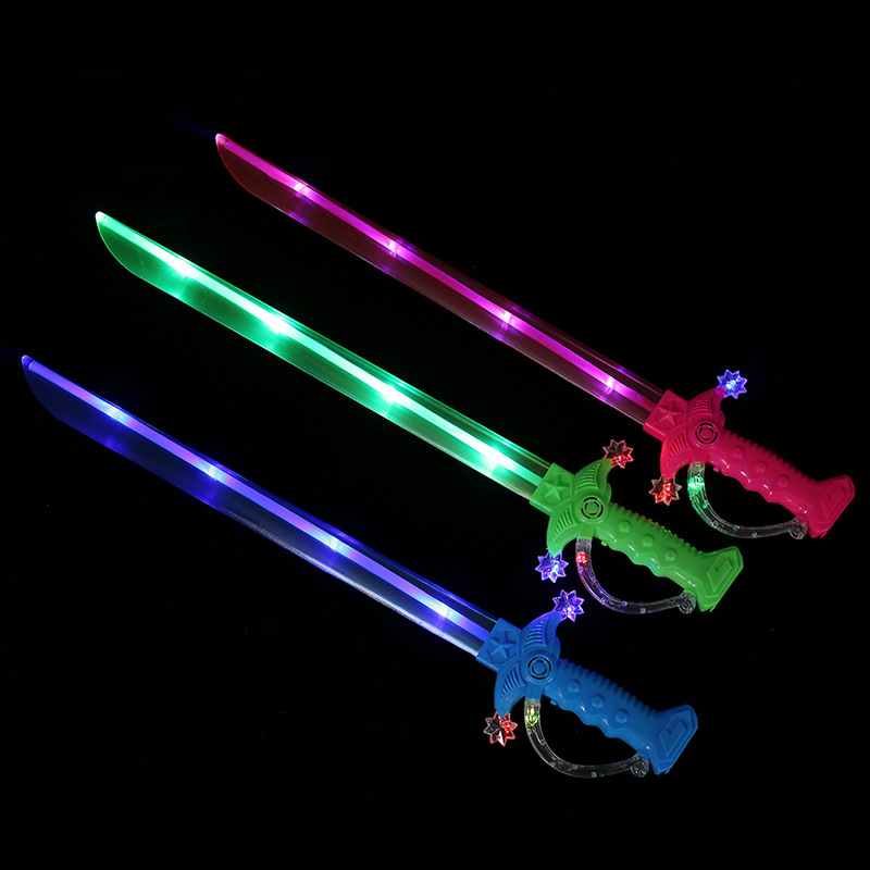 Пластиковый детский светящийся меч оптом