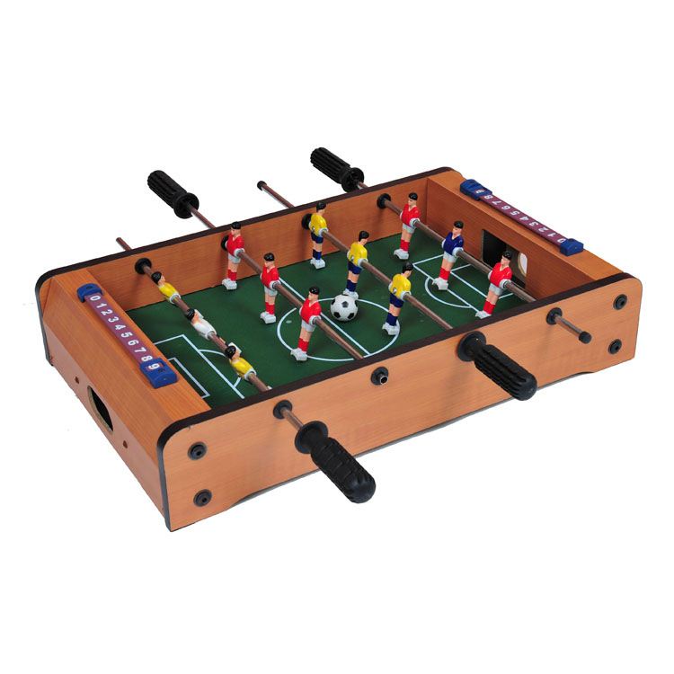Высококачественный мини настольный футбол MDF мини Foosball