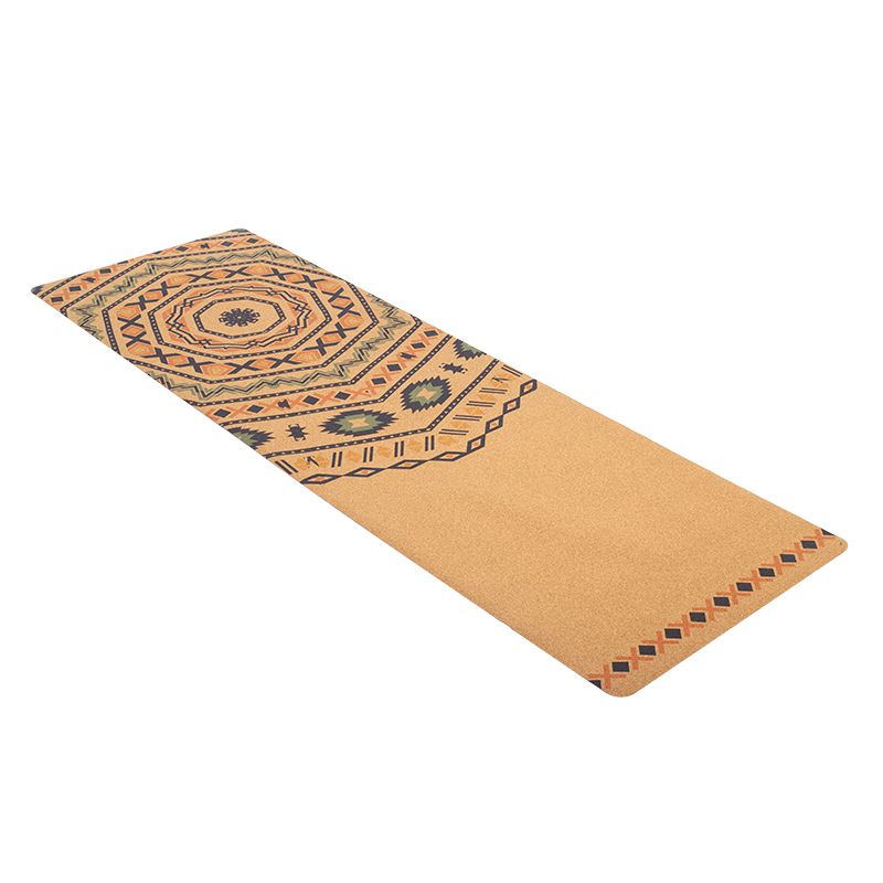 Фабричная распродажа, экологически чистые коврики для йоги из пробковой эмульсии с нескользящей поверхностью