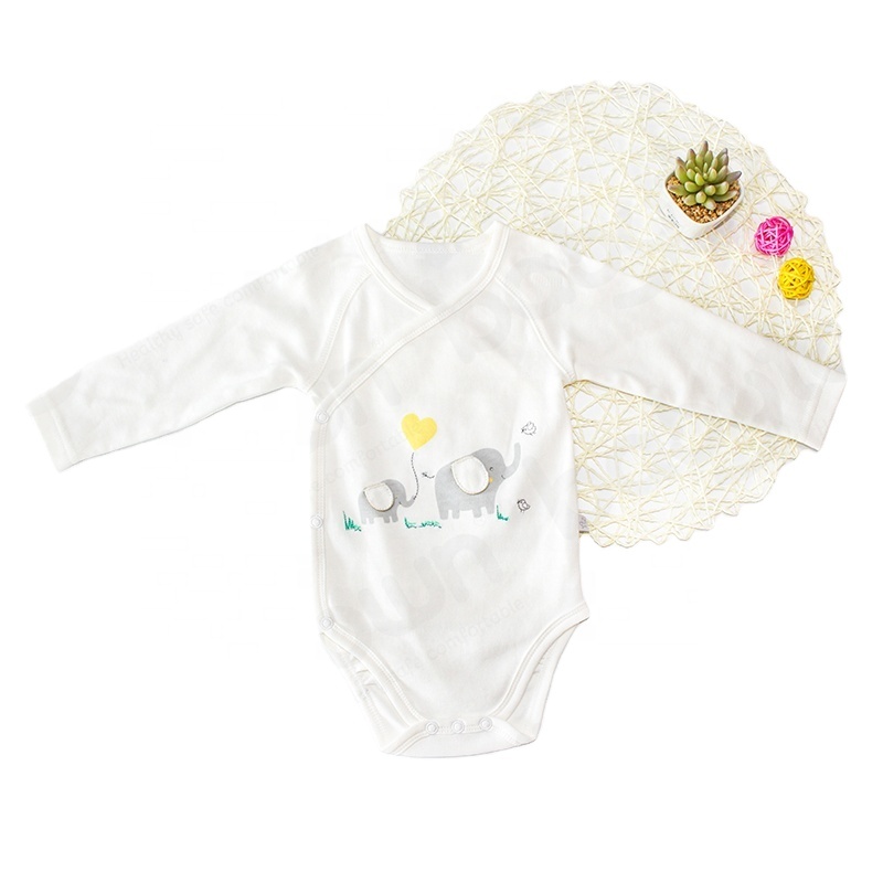 2020 Новый стиль дышащий детский органический боди