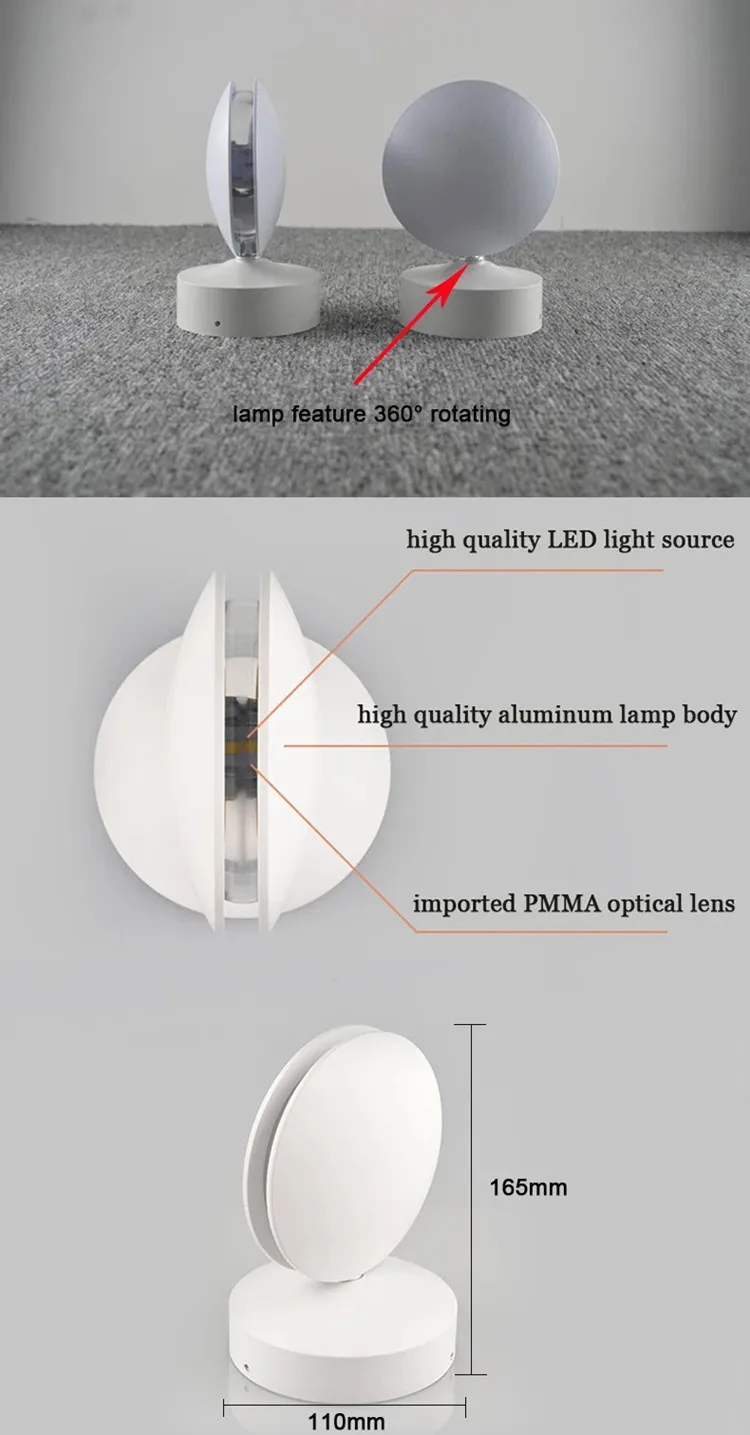 360 Degree RGB Colorful Corridor Wall Light Ray Door Frame Line Lighting Window Trick LED Lamp