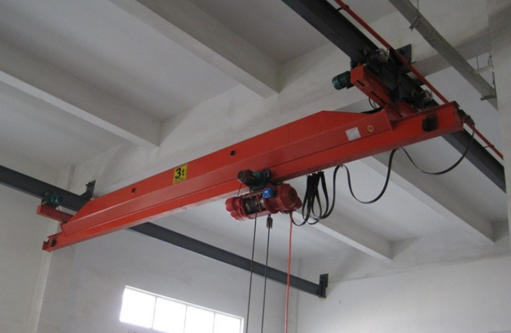 1 Ton To 10 Ton Monorail Overhead Crane 220V 480V LD Type Single Girder EOT Crane