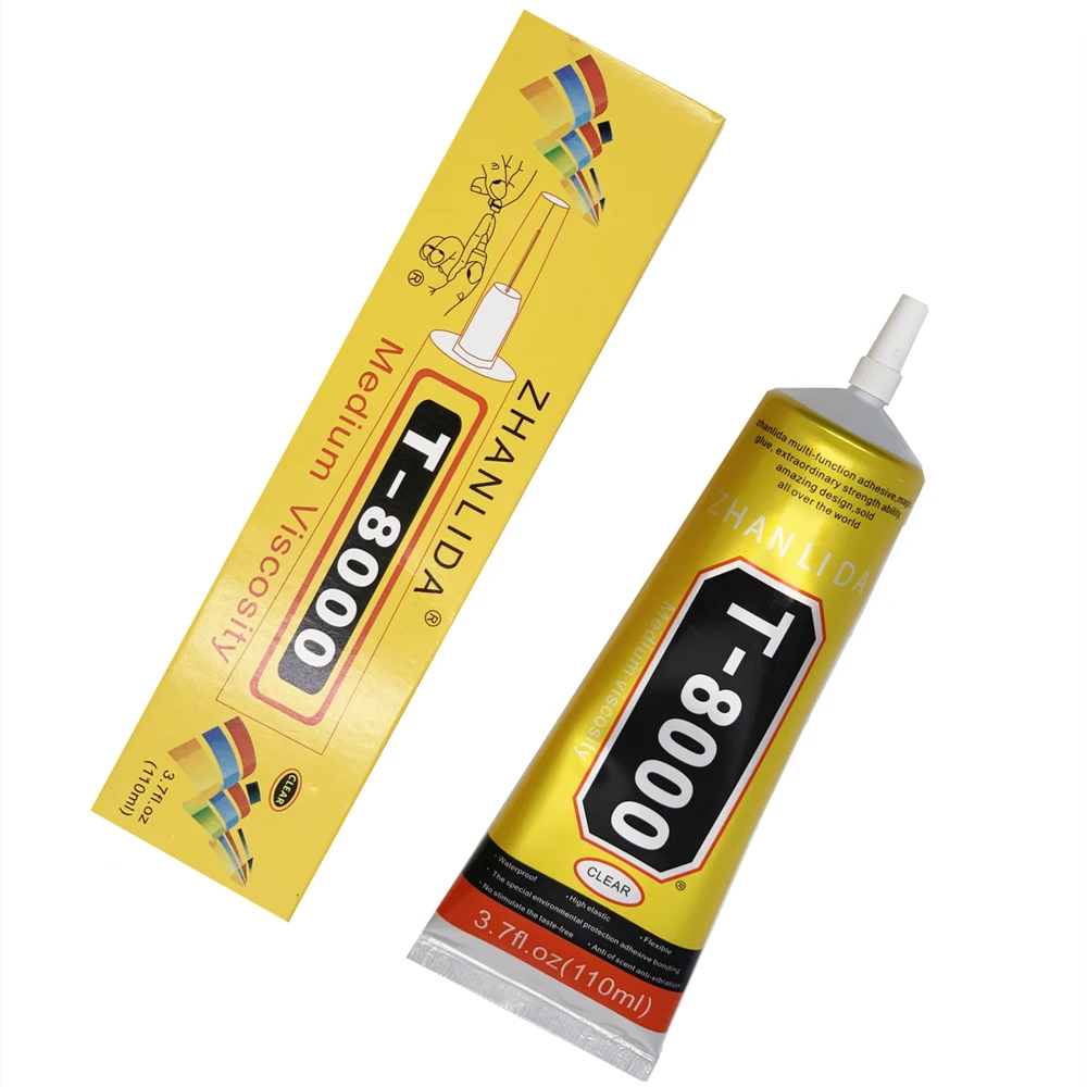 how to glue lcd screen in stock