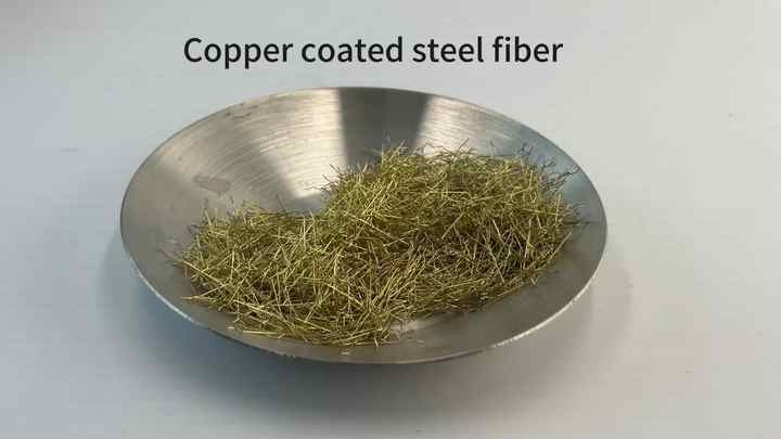 Copper Coated Steel Micro Fibers High-Strength Rebar Alternative for ...