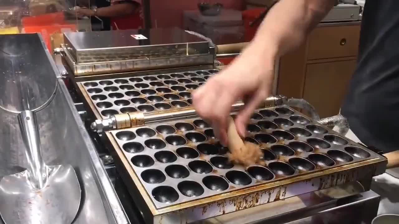 丸型たまごボール ベビーカステラメーカー 日本式カステラ焼き機