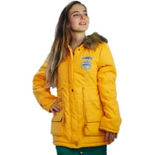 2019 New Fashion Plus Size 16 Colors Thick Outwear Solid Fur Collar Winter Parkas Women Coats