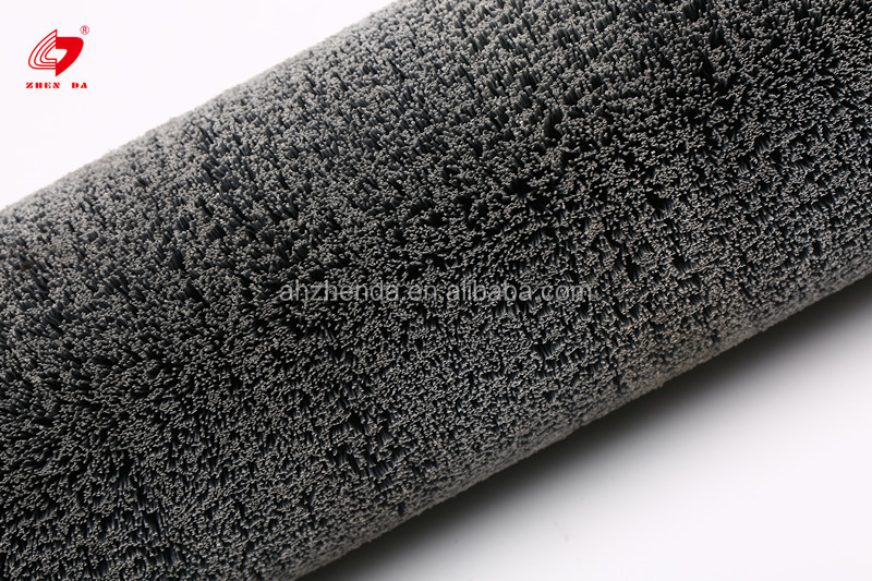 Abrasive Nylon Industrial Roller Brush For Wooden Polishing