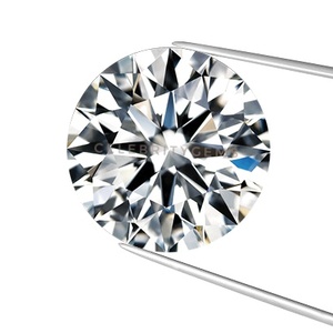 DEF Color Round Shape Moissanite Forever Brilliant White Moissanite Diamond