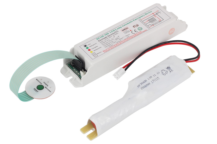SAA certificate led reduced power emergency lighting module for led light 25W 2hours