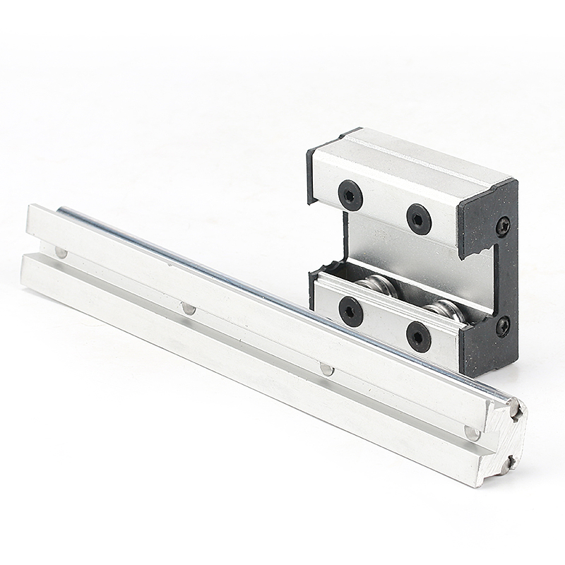 External double-axis Dual Shafts Linear Sliding Guides LGD6 LGD8 LGD12 LGD16 roller guide