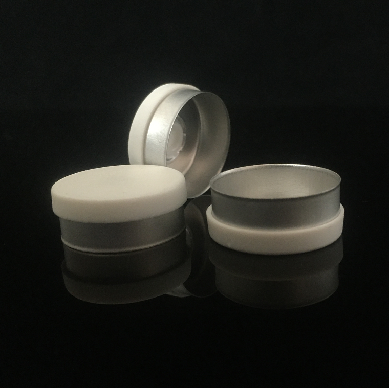 100 шт. 20 мм белые медицинские алюминиевые пластиковые крышки флип-флакон Крышка для небольших стеклянных флаконов