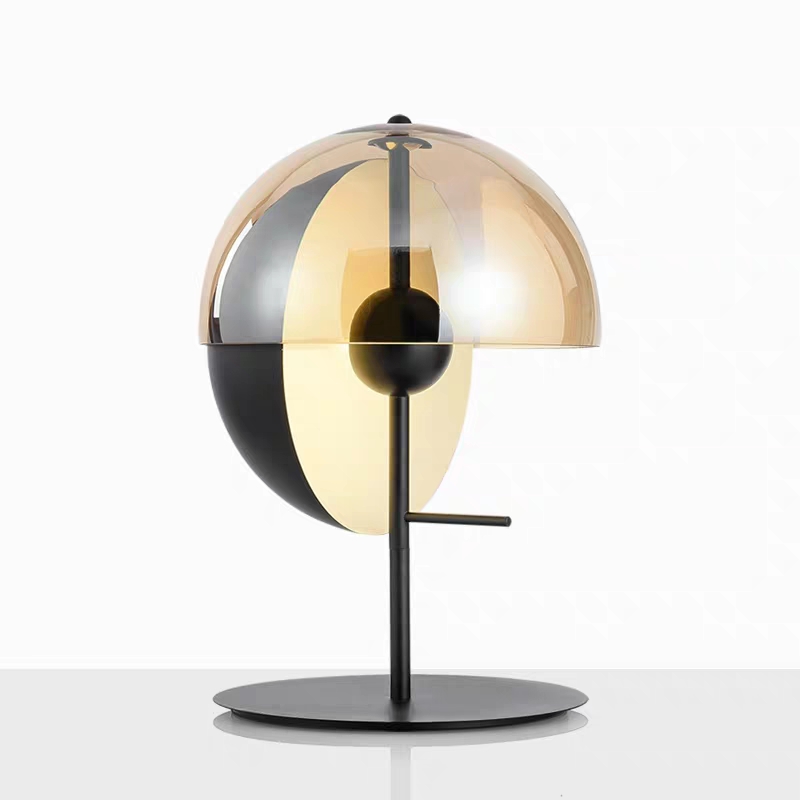 Nordic postmodern minimalist style creative table lamp light luxury art living room hotel bedroom bedside decoration model room