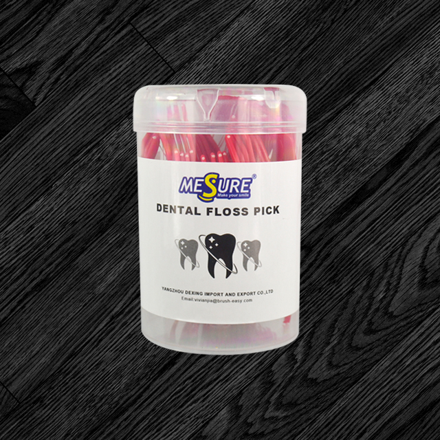 家庭oem有机天然可生物降解生态友好定制标志口腔牙线棒 - buy floss