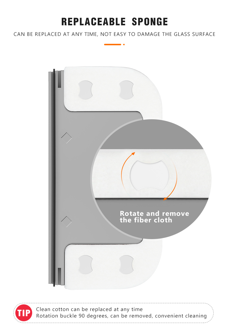 EAST industrial magnetic window cleaner, double side window glass cleaner cleaning magnetic, window cleaner kit