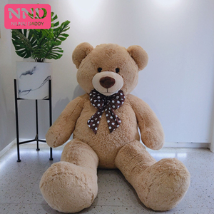 Niuniu Daddy Custom Plush Toys Kawaii Peluches Giant Teddy Bear With Bow Soft Toys For Valentines Children Birthday Party Gifts
