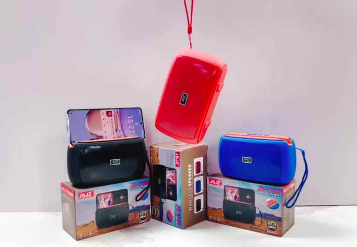 O novo JZ-1130 Blue Tooth Speaker com Suporte para Telefone Móvel